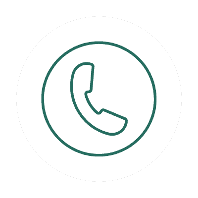 Call the forest school icon with phone inside circle