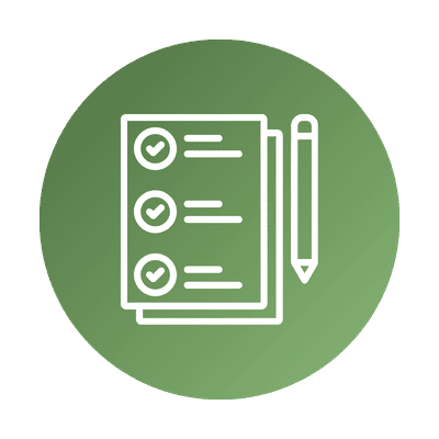 Task paper with pencil icon