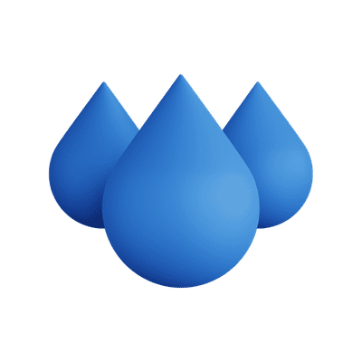 Water droplets