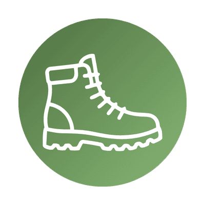 hiking boot icon