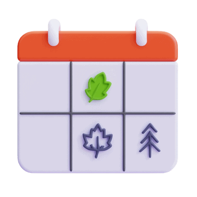 3d calendar icon