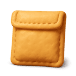 3d Lunch icon showing paper lunch bag
